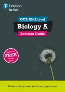 Image of Pearson REVISE OCR AS/A Level Biology Revision Guide inc online edition - 2023 and 2024 exams