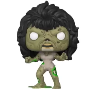 image of Marvel Zombies She-Hulk EXC Pop! Vinyl Figure