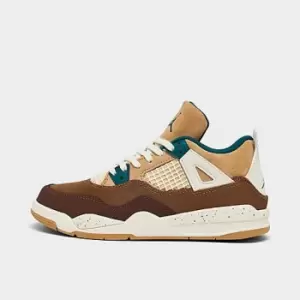 Image of Little Kids Air Jordan Retro 4 Basketball Shoes