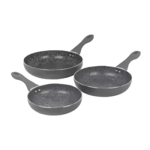 image of Homiu 3 Piece Non Stick Frying Pan Set