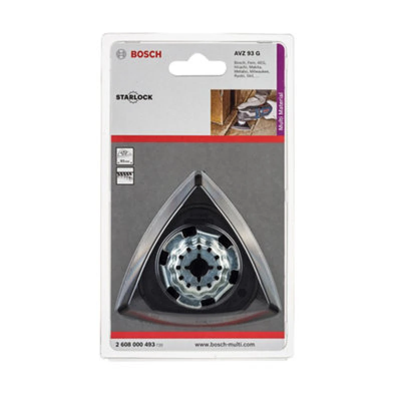 Image of Bosch PRO AVZ 93 G Starlock Oscillating Multi Tool Delta Sanding Pad 2608669125