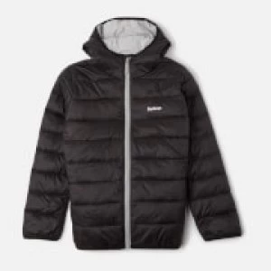 Image of Barbour Boys' Trawl Quilted Jacket - Black - L