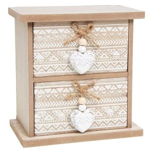 Image of Provence Aztec 2 Drawer Chest