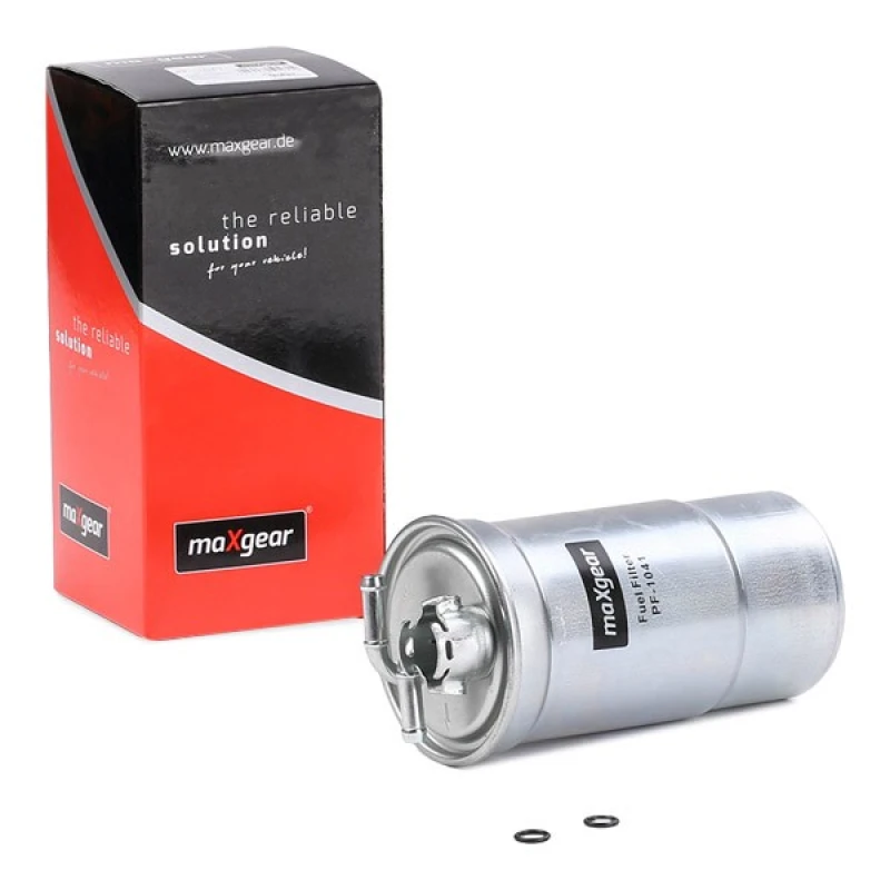 Image of MAXGEAR 26-0137 Fuel Filter In-Line Filter, with gaskets/seals Fuel filter (9)