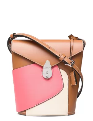 Image of Calvin Klein Petal Lock Bucket Micro Bag - Coral