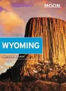 Image of moon wyoming with yellowstone and grand teton national parks