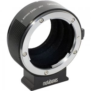 image of Metabones Nikon F Lens to Micro Four Thirds Camera T Adapter II - NF-M43-BT2 - Black