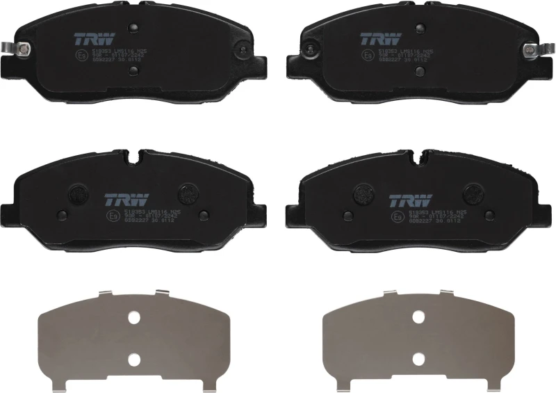 Image of Brake pad set TRW GDB2227
