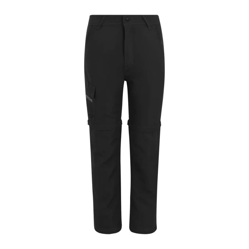 Image of Children's hiking Trousers Regatta Sorcer III Noir Unisex 4/5 ans