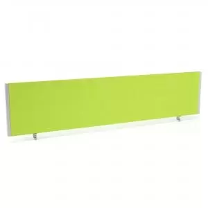 Image of ImpulseEvolve Plus Bench Screen 1800 Bespoke Myrrh Green Silver Frame