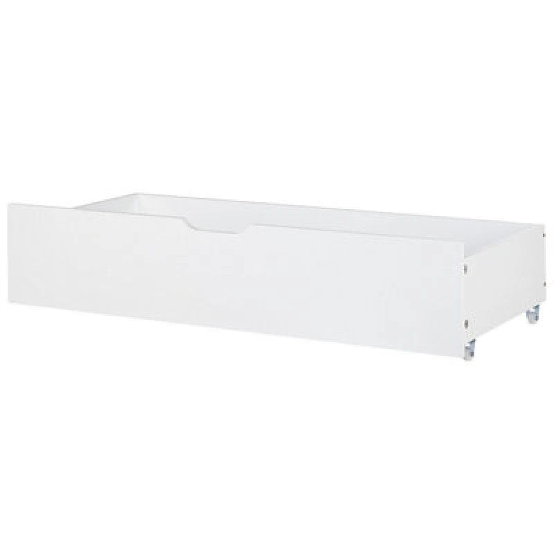 Image of Beliani Set Of 2 Bed Storage Drawers Epaney White