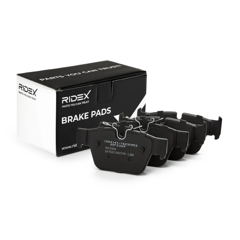 Image of RIDEX Brake pad set RIDEX 402B1880