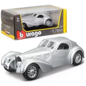 Image of 1:24 Bugatti Atlantic Diecast Model