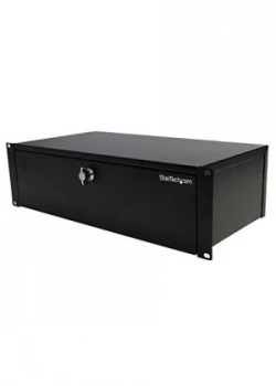 Image of StarTech 3U 9" Deep Rack Mount Locking Storage Drawer