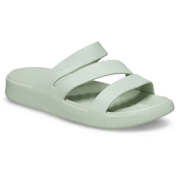 Image of Crocs Womens Getaway Lightweight Strappy Mule Slipers UK Size 8 (EU 41-42) Plaster CRC506-PLASTR-8