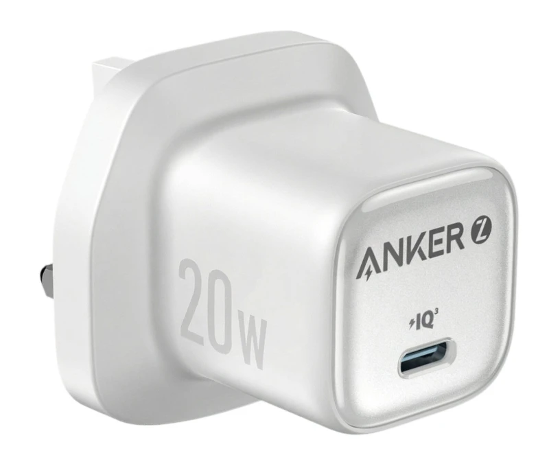 Image of ANKER USB-C CHARGER 20W FAST CHARGING WH