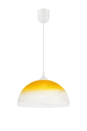 Image of Dome Pendants Yellow, 1x E27