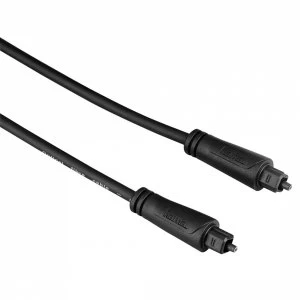 image of Audio Optical Fibre Cable ODT Plug (Toslink) 0.75 m