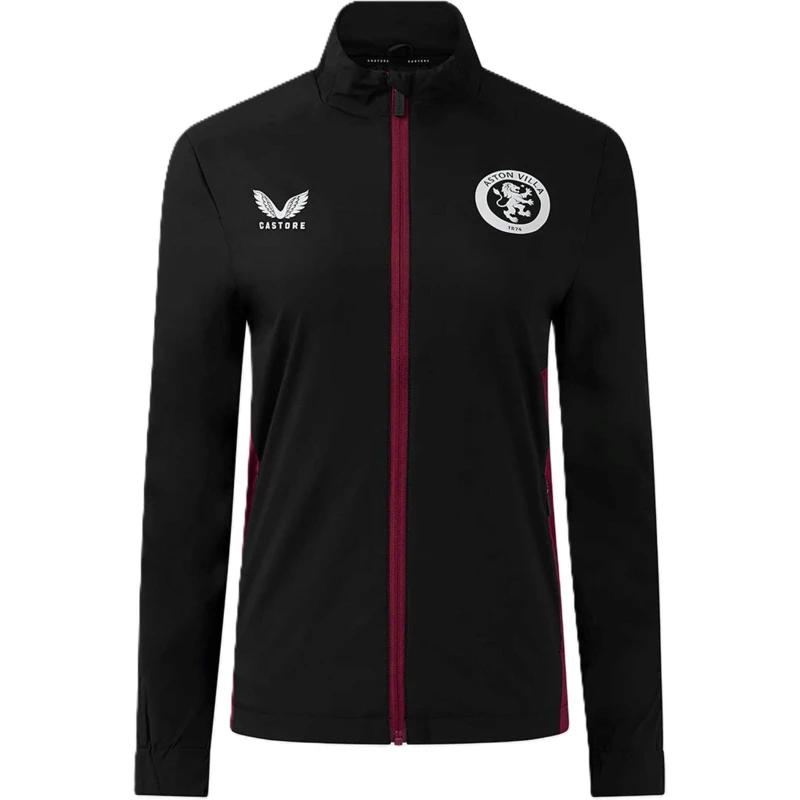 Image of Castore AVFC Tr Jkt Caviar/Rhd female 10 (S)