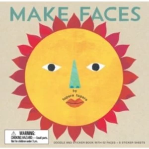 Image of Make Faces : Doodle and Sticker Book with 52 Faces + 6 Sticker Sheets