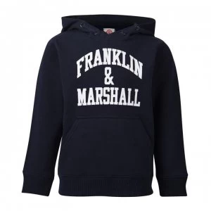 image of Franklin and Marshall OTH Hoodie - Navy