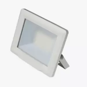 Image of Robus Hi-Lume 100W LED Floodlight With 1 Metre Flex IP65 White 4000K - RHL10040-01