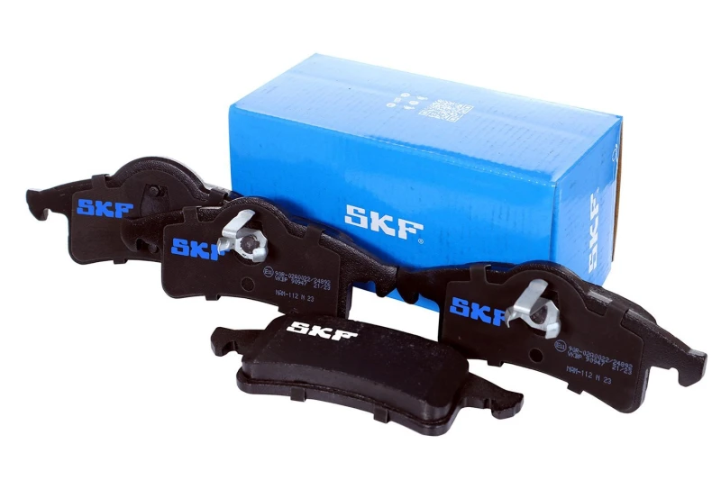 Image of SKF VKBP 90947 Brake pad set not prepared for wear warning indicator Brake Pad Set,disc brake (402)