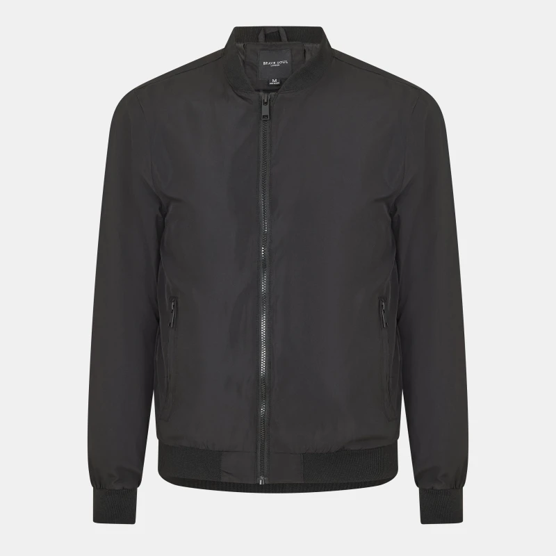 Image of Brave Soul Bomber Jacket Black male