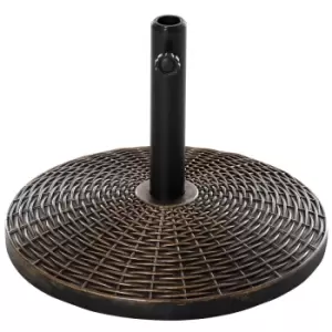 Image of Outsunny 25Kg Weighted Parasol Base