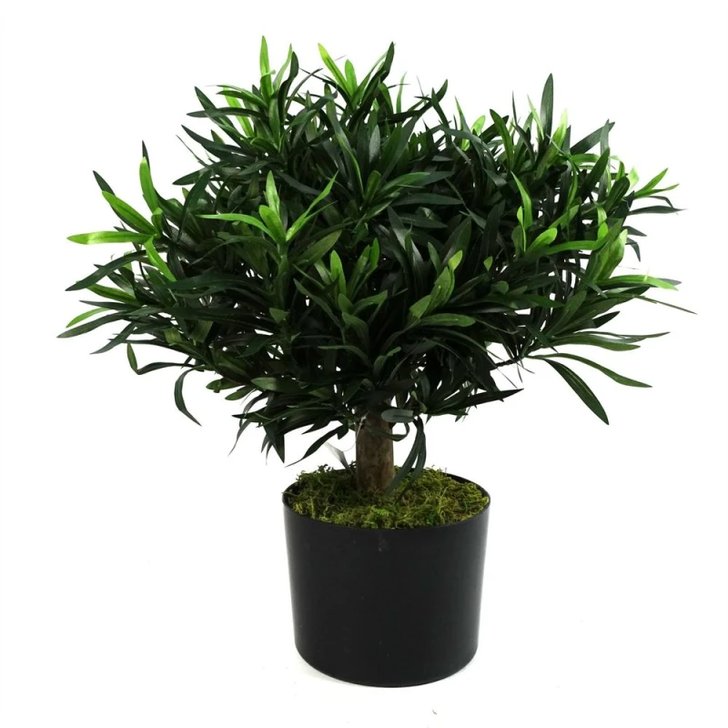Image of Leaf 40cm Podocarpus Bush Artificial Plant Green unisex