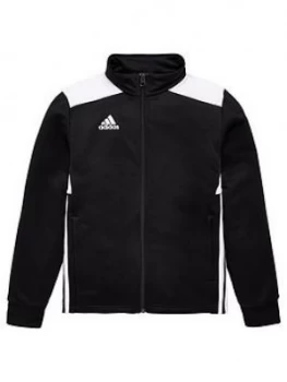 Image of Boys, adidas Youth Regista Tracksuit Top - Black, Size 9-10 Years