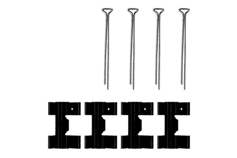 Image of Brake pad fitting kit Bosch 1 987 474 115
