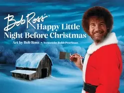 Image of bob ross happy little night before christmas