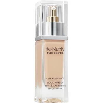 image of Estee Lauder Re-Nutriv Ultra Radiance Liquid Foundation SPF20 30ml - 2N1 Desert Beige