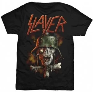Image of Slayer Soldier Cross V2 Mens Black T Shirt: Large