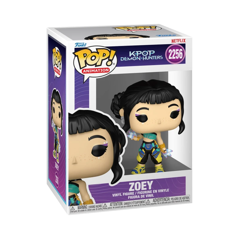 Image of Funko Pop! Animation: Kpop Demon Hunters - Zoey - Collectable Vinyl Figure - Gift Idea - Official Merchandise - Toys for Kids & Adults - TV Fans - Mod