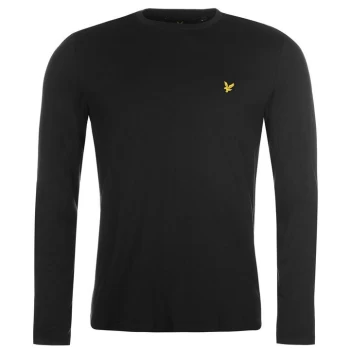 Image of Lyle and Scott Sleeve Tee - Black