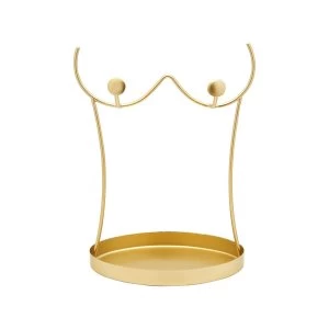 image of Sass & Belle Gold Wire Torso Jewellery Stand