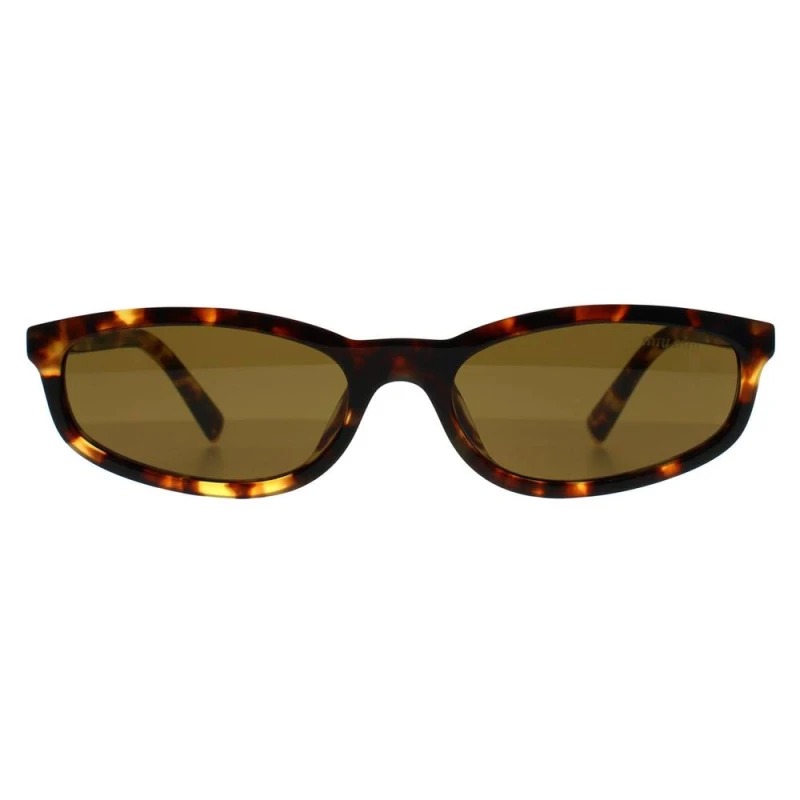 Image of Miu Miu Miu Miu Women Oval Honey Havana Dark Brown MUA06S Brown One Size Female 8056262407691