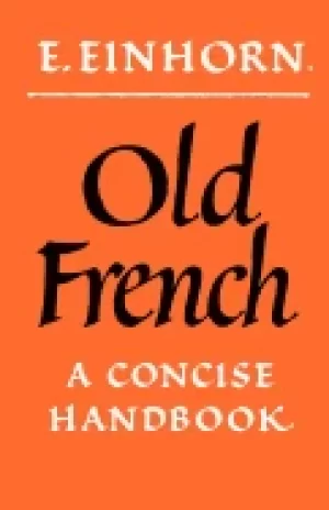 Image of old french a concise handbook