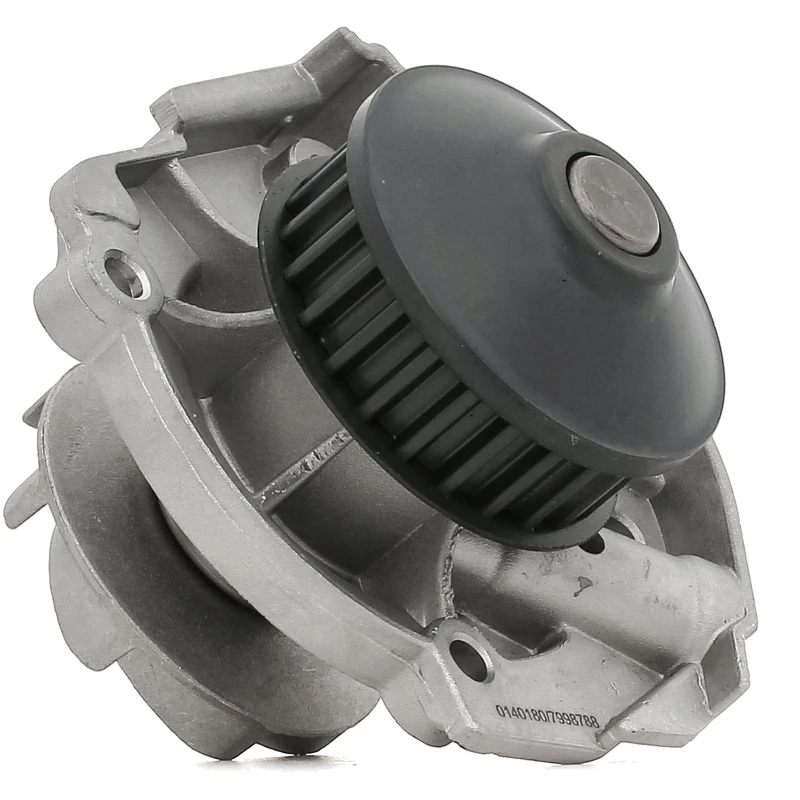 Image of STARK SKWP-0520130 Water pump Number of Teeth: 24, Cast Aluminium, with belt pulley, with gasket/seal Cast Aluminium Water Pump (1260)
