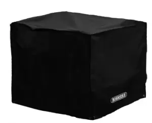 image of Bosmere Storm Black Large Square Fire Pit Cover