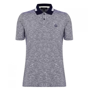 Image of Ted Baker Dalmor Space Dye T Shirt - Navy