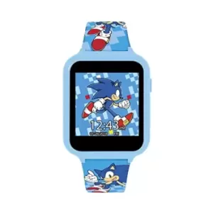 image of Sega Sonic the Hedgehog Blue Smart watch with Printed Silicone Strap SNC4055