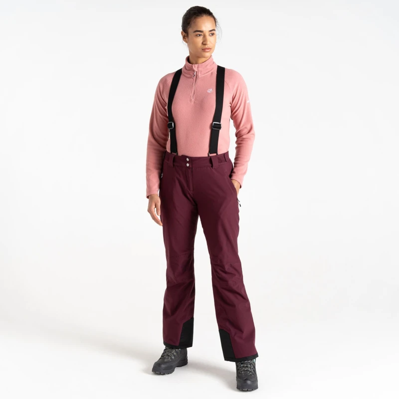 Image of Dare 2b Womens 'Effused II' Ski Pants in Purple Size: 12 Purple Female 12