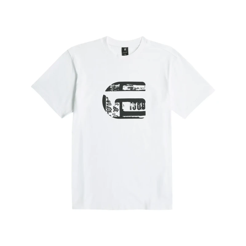Image of G-Star T-Shirt G-Star Icon Graphic Blanc Male S