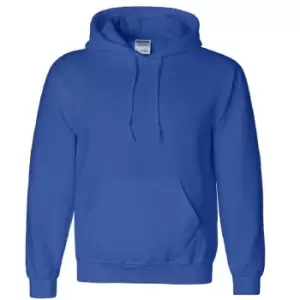 image of Gildan Heavyweight DryBlend Adult Unisex Hooded Sweatshirt Top / Hoodie (13 Colours) (S) (Royal)