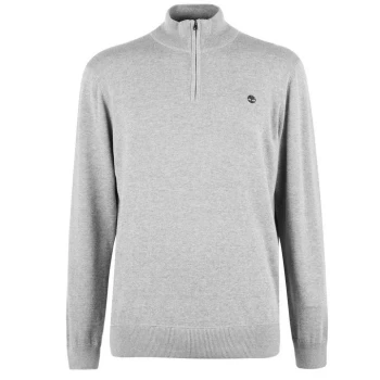 Timberland Williams Zip Sweater - Grey