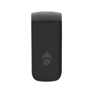 Image of 2Work Recycled Liquid Refillable Dispenser 900ml Black 2W11363 2W11363