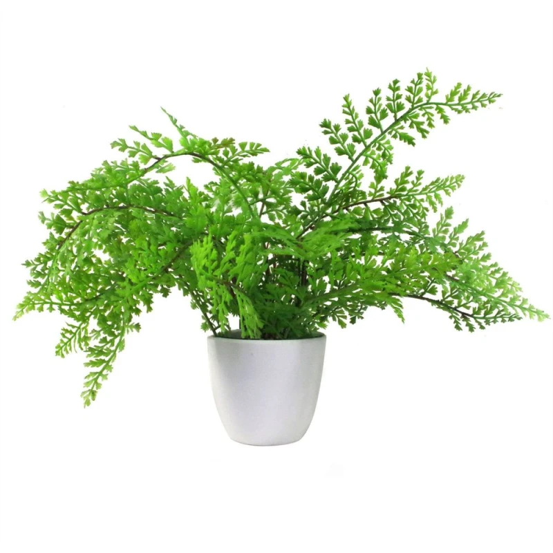 Image of Leaf 30Cm Artificial Potted Royal Fern, Green 7528-V4